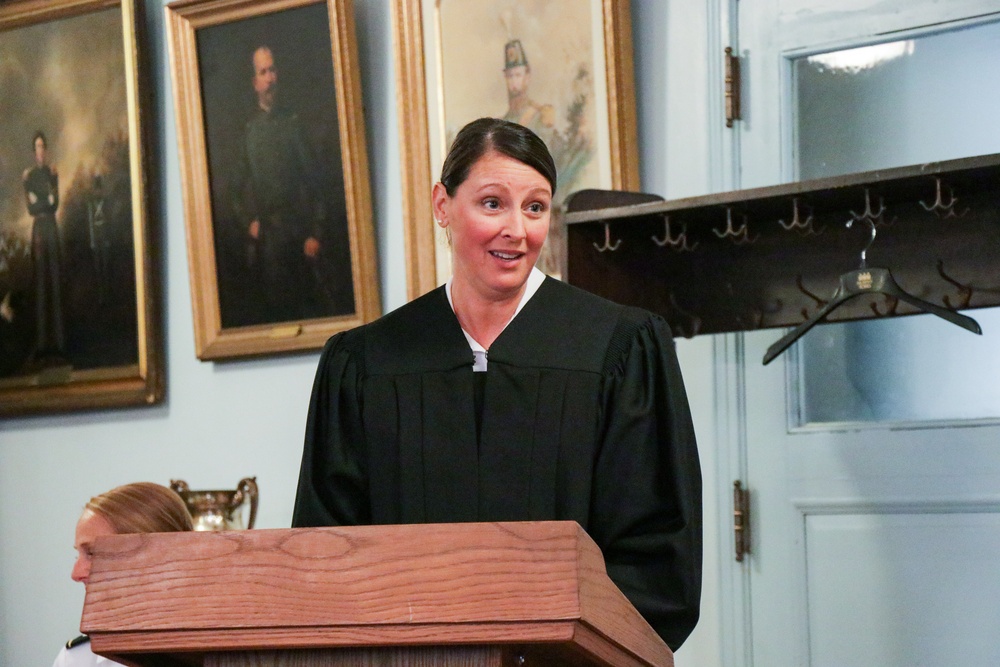 1st Maryland National Guard Judge