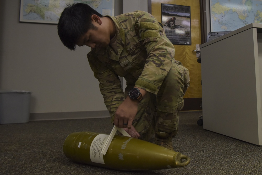 1st SOCES Explosive Ordnance Disposal Air Commandos Innovate with 3-D printer