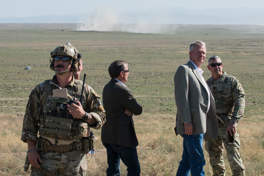 Idaho National Guard demonstrates joint capabilities to governor