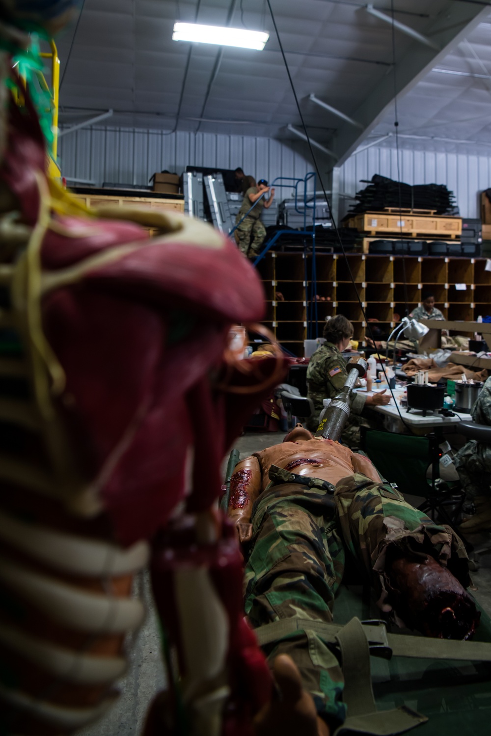 Mannequinville Prepares Simulated Casualties For Patriot Warrior