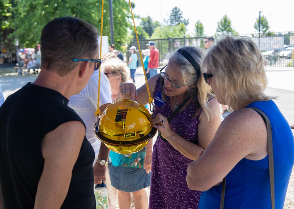 FNMOC Showcases Equipment and Demonstrations at the Western Idaho Fair During Navy Week