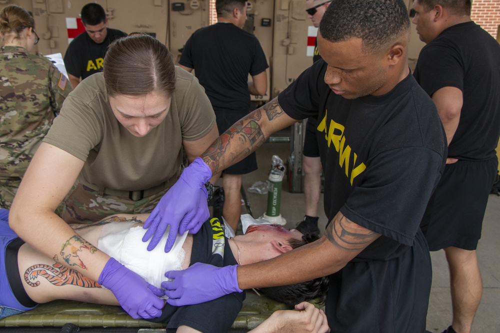 Panther Medics test their mettle during Stewart Guardian