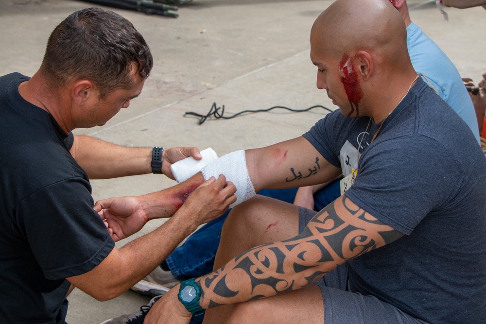 Panther Medics test their mettle during Stewart Guardian