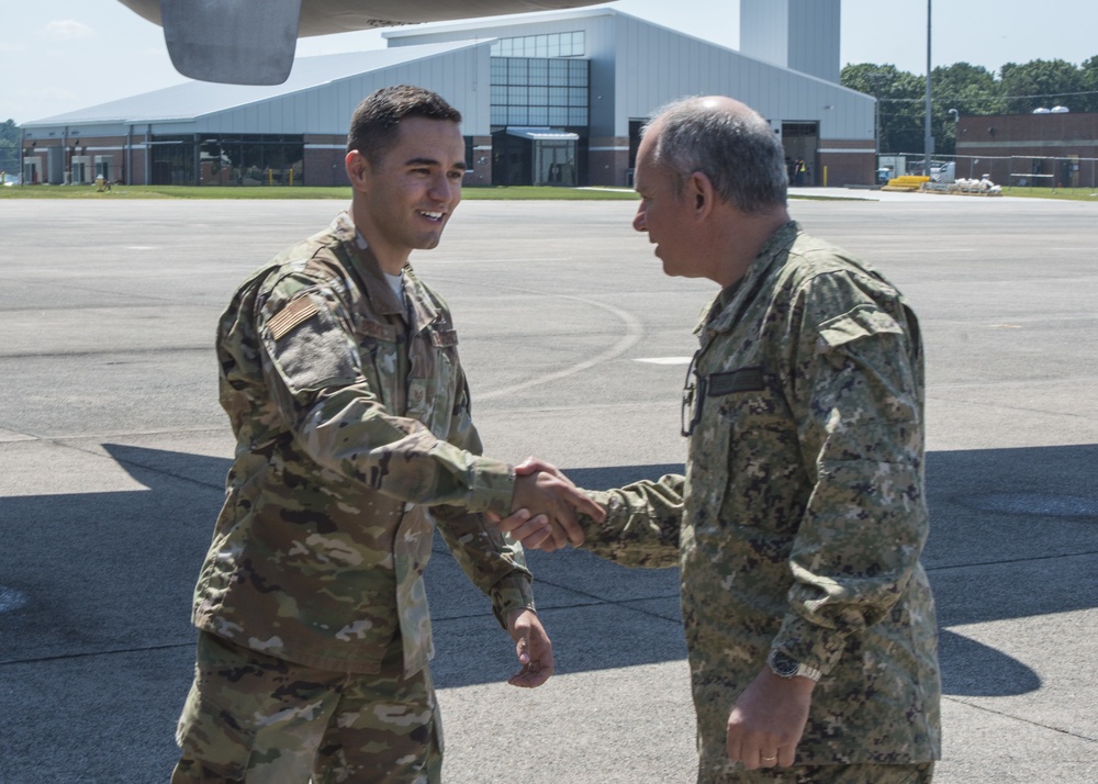 Connecticut Air National Guard welcomes state partner Uruguay