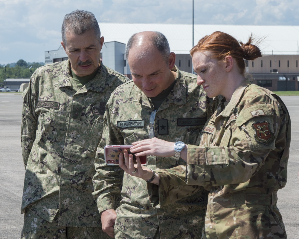 Connecticut Air National Guard welcomes state partner Uruguay