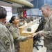 129th CSSB Soldiers Receive Coins from BG Walker