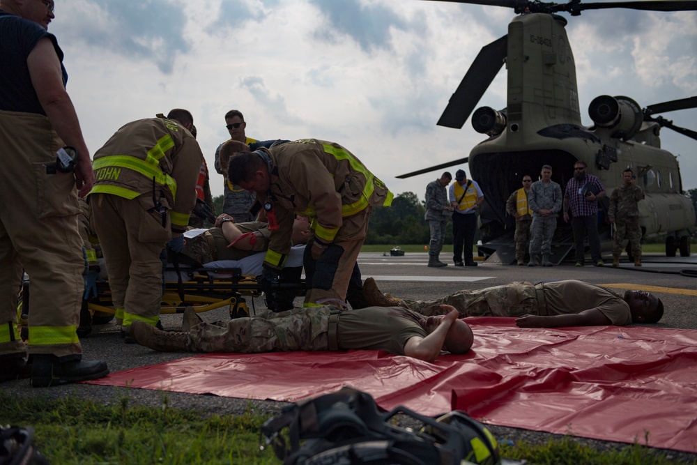 Soldiers, Airmen work together to save lives during exercise