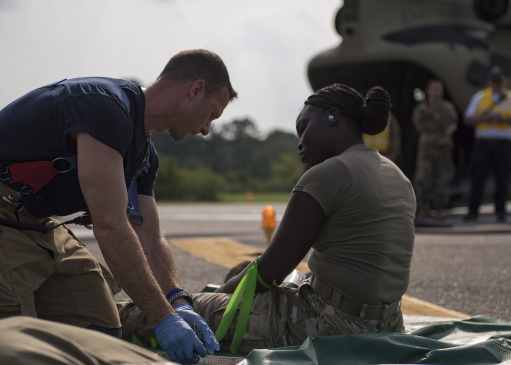 Soldiers, Airmen work together to save lives during exercise