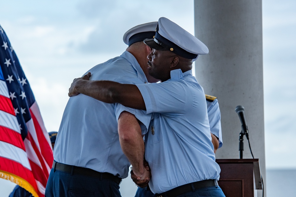 Eighth Coast Guard District Command Master Chief Change of Watch