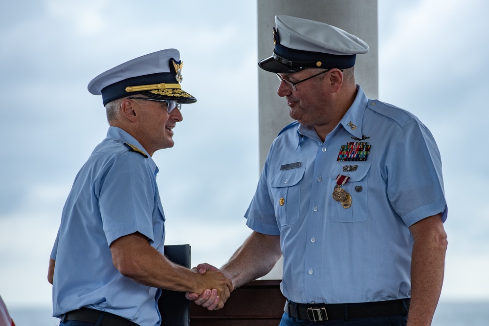 Eighth Coast Guard District Command Master Chief Change of Watch