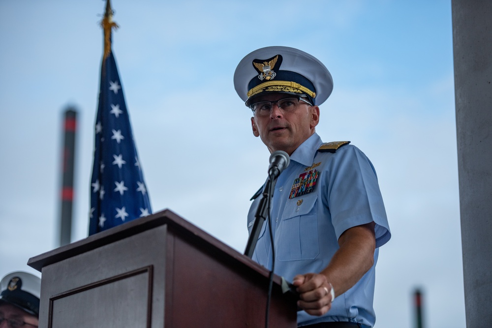 Eighth Coast Guard District Command Master Chief Change of Watch