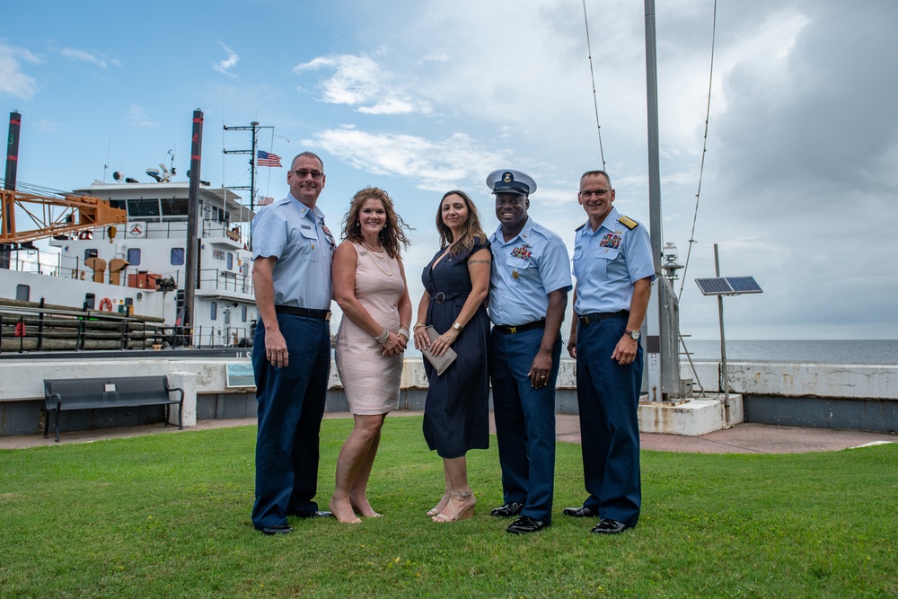 Eighth Coast Guard District Command Master Chief Change of Watch