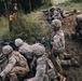 U.S. Army paratroopers react to contact