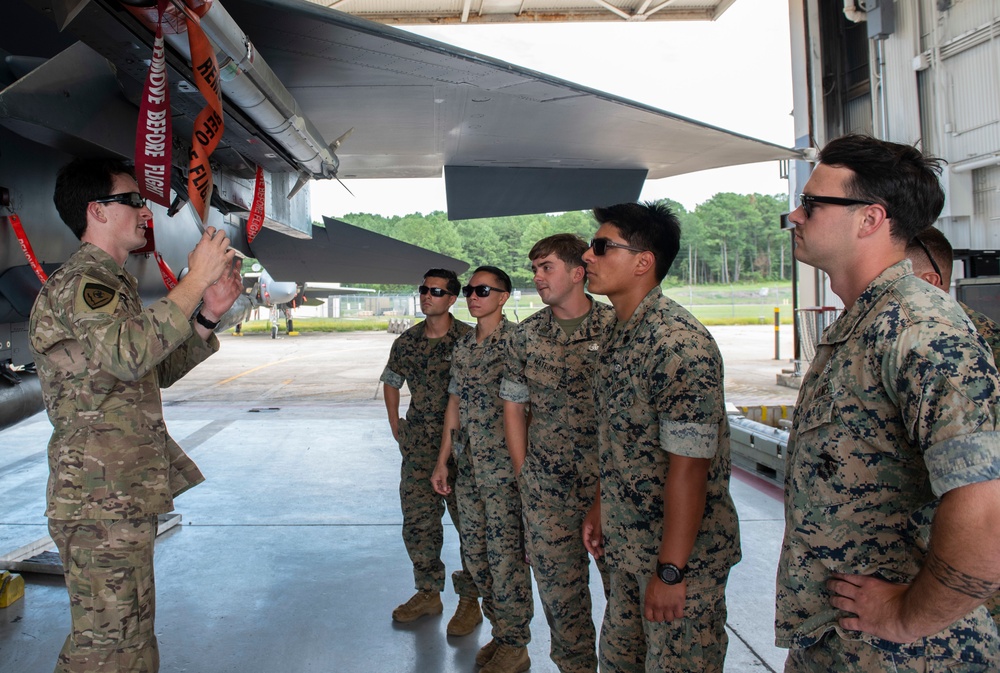 Team Seymour EOD teams up with U.S. Marines