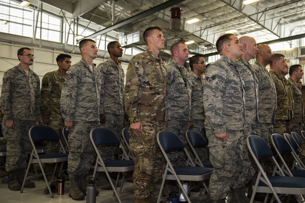 57th Maintenance Group inducts 34 new Dedicated Crew Chiefs