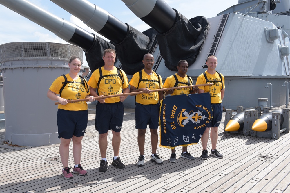 USS Delbert Black CPO Selects