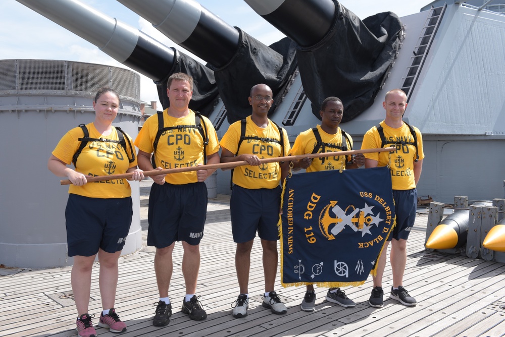 USS Delbert Black CPO Selects