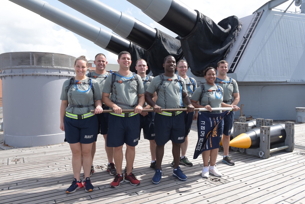 USS Vicksburg CPO Selects