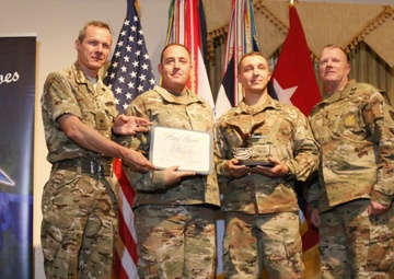 Greywolf Soldiers and Spouses honored for their dedication and commitment at Hood Hero Ceremony