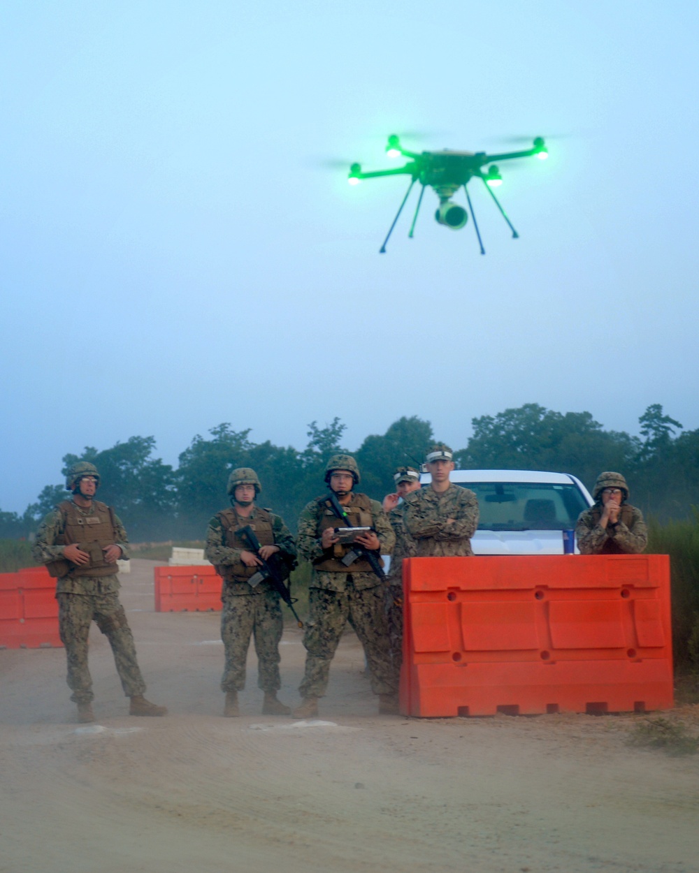 NMCB-1 Flies First UAS in Naval Construction Force History