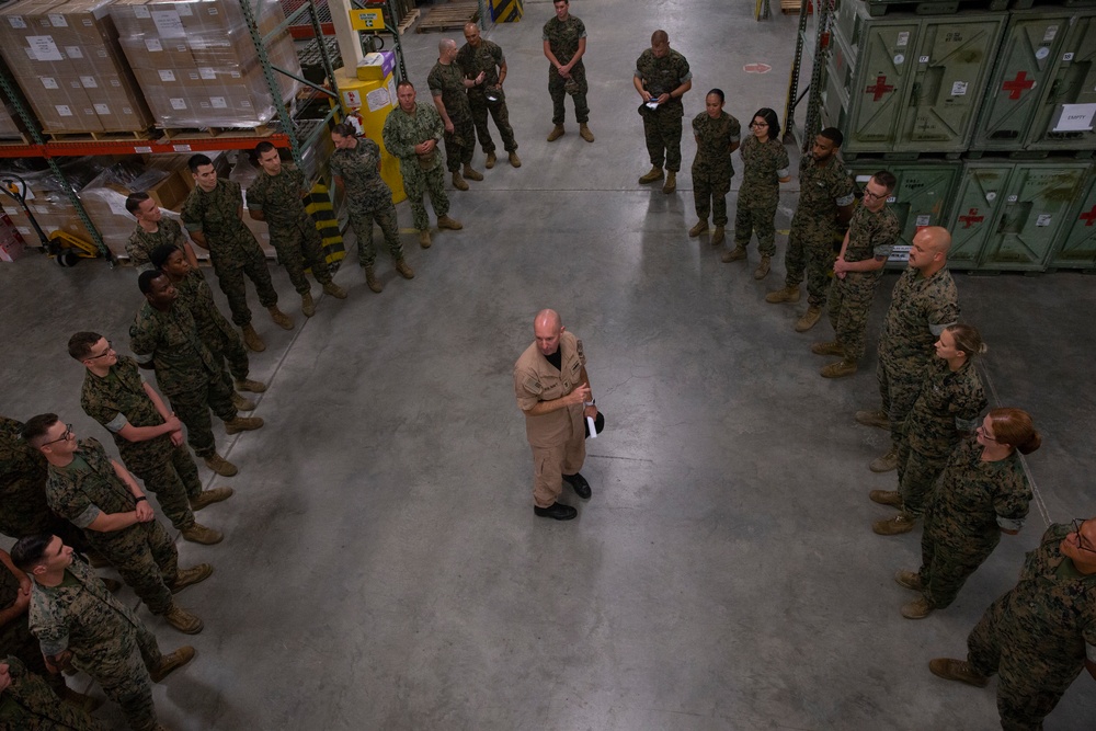 Fleet Master Chief visits Sailors of 2nd MLG