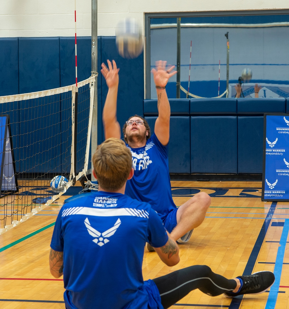 Scott AFB AFW2 Event – Sitting Volleyball