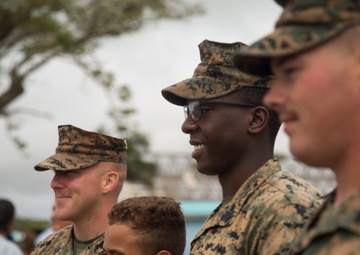 MRF-D Marines attend local school parade and cultural event