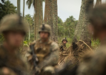 MRF-D Marines patrol through Tonga
