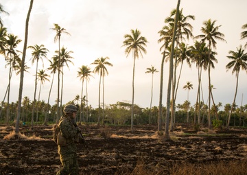 MRF-D Marines patrol through Tonga