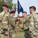 Blackfoot Company, 1/501st Parachute Infantry Regiment change of command