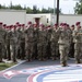 Blackfoot Company, 1/501st Parachute Infantry Regiment change of command