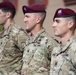 Blackfoot Company, 1/501st Parachute Infantry Regiment change of command