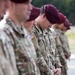 Blackfoot Company, 1/501st Parachute Infantry Regiment change of command