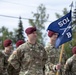 Blackfoot Company, 1/501st Parachute Infantry Regiment change of command