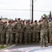 Blackfoot Company, 1/501st Parachute Infantry Regiment change of command