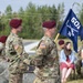 Blackfoot Company, 1/501st Parachute Infantry Regiment change of command