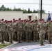 Blackfoot Company, 1/501st Parachute Infantry Regiment change of command