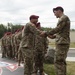 Blackfoot Company, 1/501st Parachute Infantry Regiment change of command