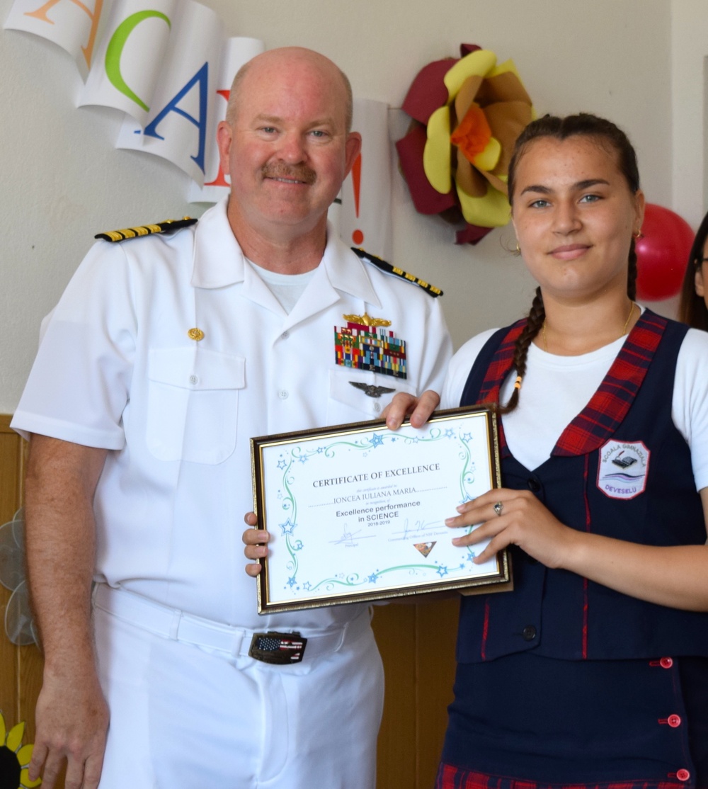 U.S. Navy Sailors in Romania Participate in Community Relations Events