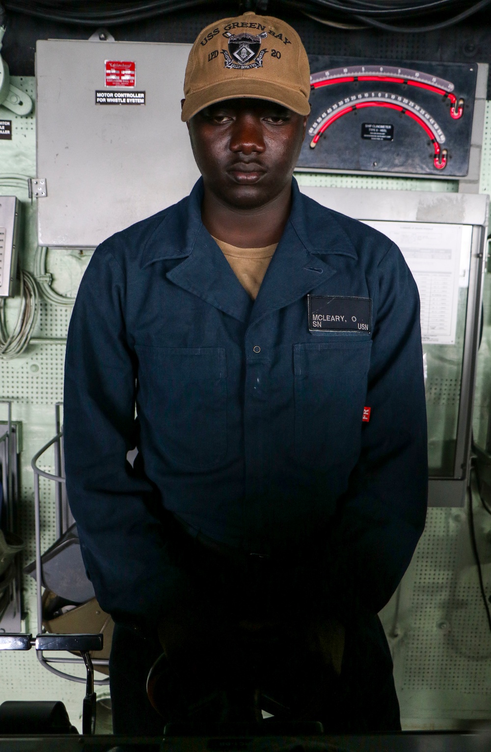 USS Green Bay (LPD 20) Bridge Team