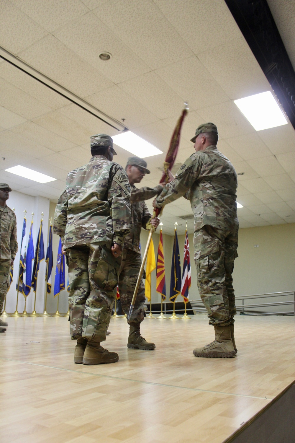 840th Transportation Battalion Sgt. Maj. Assumption of Responsibility