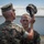 Marine Corps officer candidates conduct close order drill