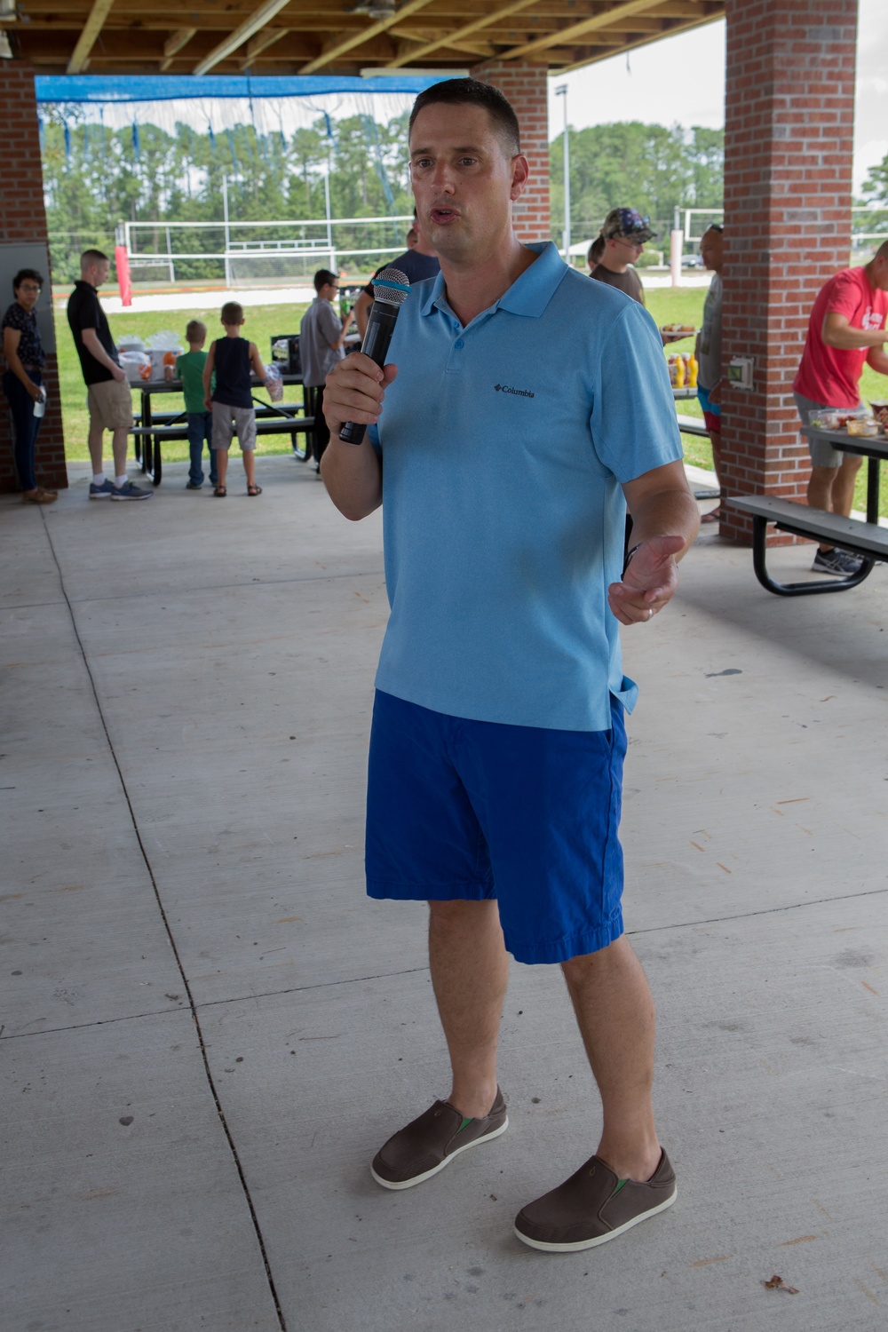 Marines share food, fun at Family Fun Day