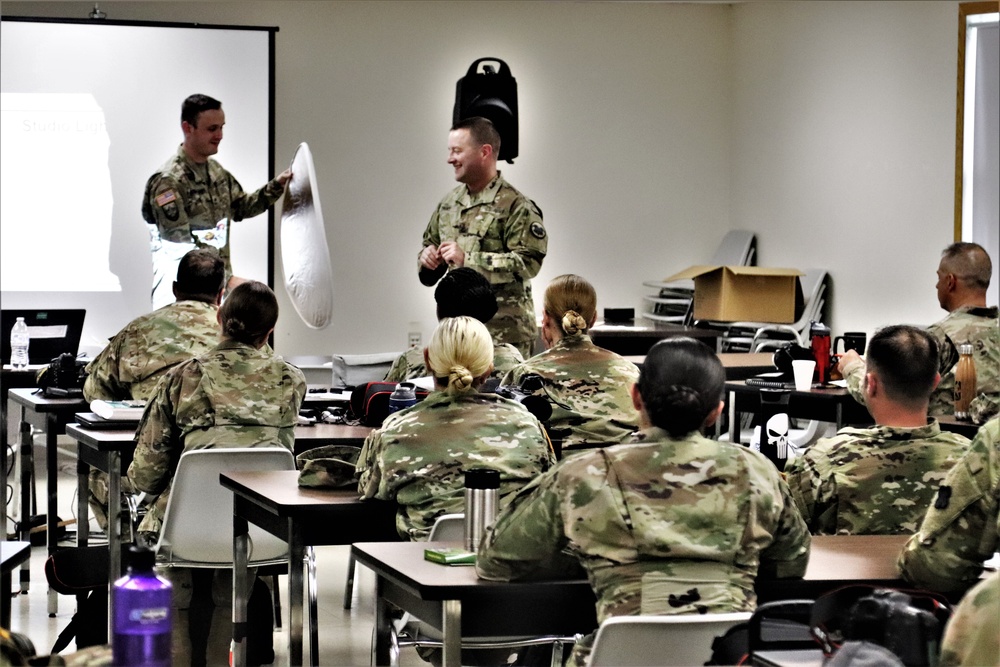 Army Reserve public affairs Soldiers train at Fort McCoy in Task Force 46S