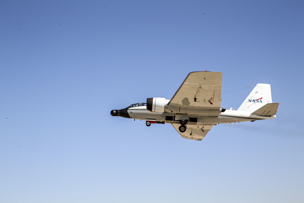 NASA WB-47 takes off from MCAS Miramar