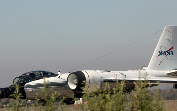 NASA WB-47 takes off from MCAS Miramar