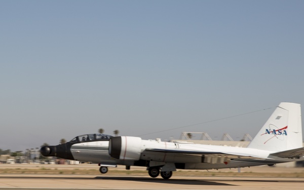 NASA WB-47 takes off from MCAS Miramar