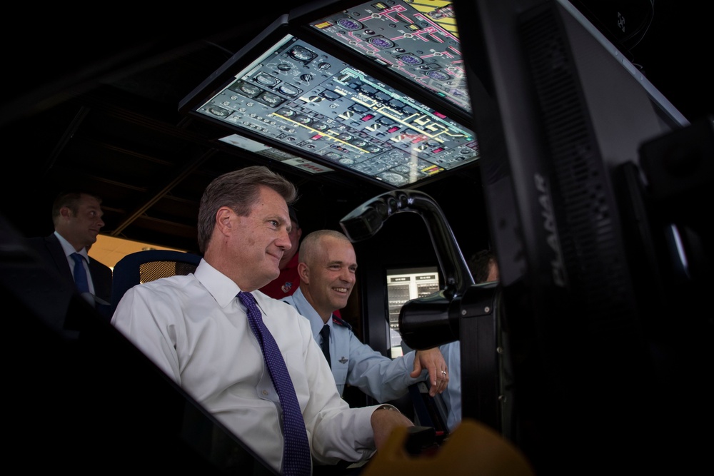 Congressmen Troy Balderson, Michael Turner, Visit 179th Airlift Wing