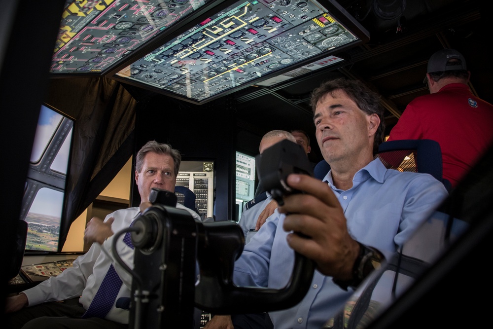 Congressmen Troy Balderson, Michael Turner, Visit 179th Airlift Wing