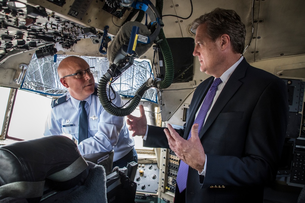 Congressmen Troy Balderson, Michael Turner, Visit 179th Airlift Wing